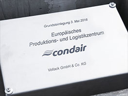 Groundbreaking Condair Hamburg