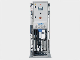 A central osmosis system with a maximum capacity of 1,000 L/h supplies all humidification systems in the HVAC units at the Museum in Hamm. In 2017, a total of 4,000 m³ of water was treated in the system.